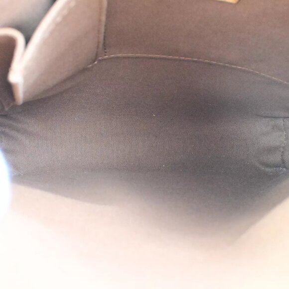 LOUIS VUITTON Odeon PM Shoulder Bag Monogram Leather Brown Spain M56390 76SJ503 - Picture 9 of 14